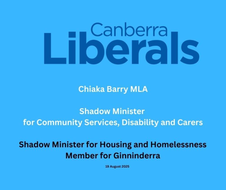 Homelessness in Canberra’s CBD Highlights Contrast as Economic Round-table Opens