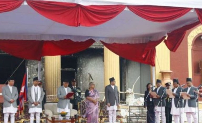 शपथ ग्रहणः नवनियुक्त चार मन्त्रीले सम्हाले जिम्मेवारी, महावीर पुनले प्राथमिकता भने विज्ञान र नवप्रवर्धन
