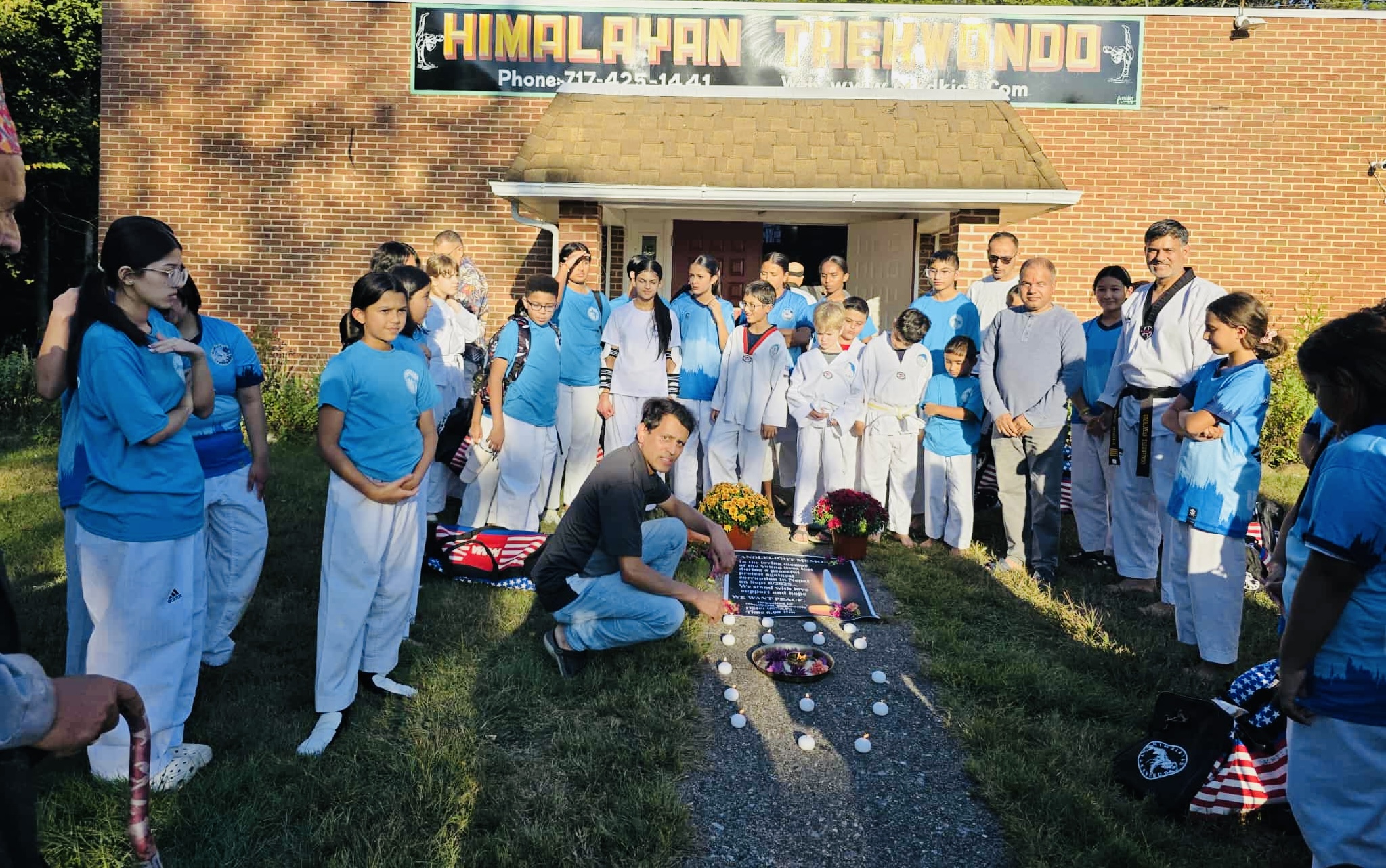 हिमालयन तेक्वान्दो स्कुलले सामुहिक श्रद्धाञ्जली सभा सम्पन्न