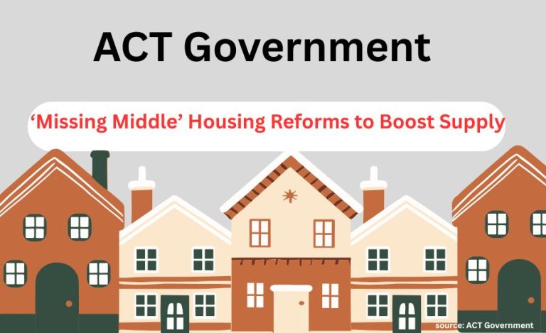‘मिसिङ मिडल’ आवास सुधार अघि बढाउँदै अस्ट्रेलियाको राजधानी एसीटी (ACT)  सरकार