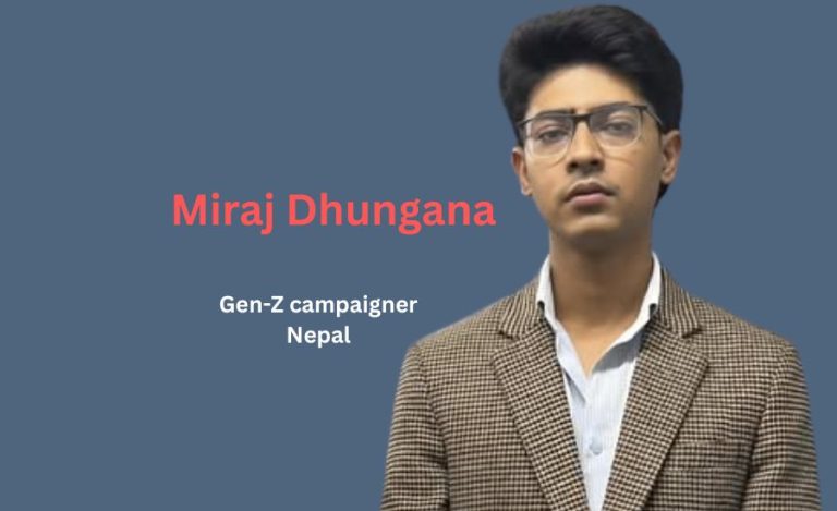 Gen-Z Campaigner Miraj Dhungana Announces Plan to Form New Political Party