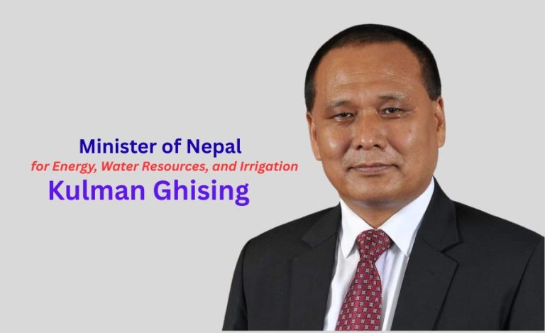 Minister Kulman Ghising Denies Claims of Political Affiliation