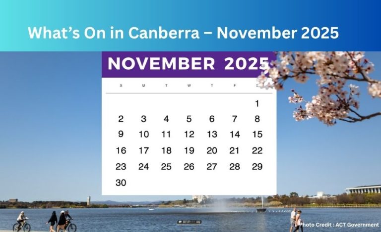 What’s On in Canberra – November 2025
