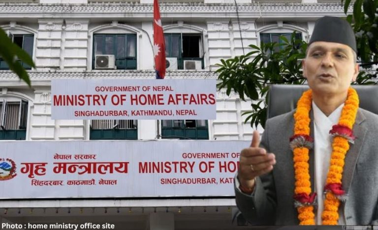  Home Minister of Nepal Aryal: 448 Out of 465 Damaged Police Posts Reinstated After Jenji Movement