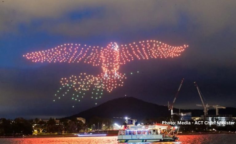 Flight Drone Sky Show & Night Markets Set to Light Up Canberra in 2026