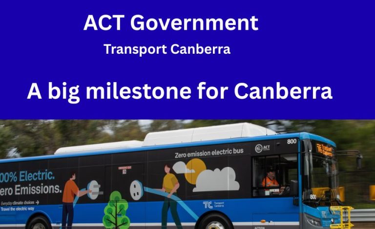 Canberra- ACT Completes Rollout of 106 Electric Buses Ahead of Schedule