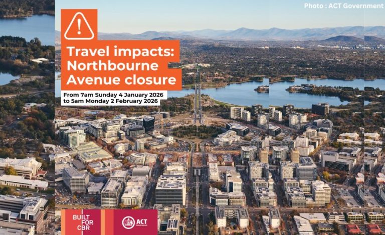 Light Rail Construction Blitz Across Canberra Throughout January