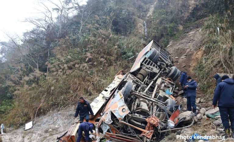 19 Killed in Bus Crash in Central Nepal; 9 Victims Identified