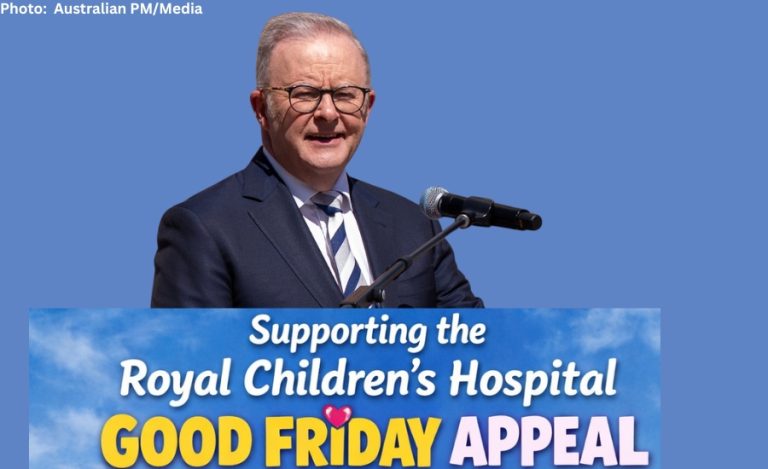 Albanese Government Supports Royal Children’s Hospital Good Friday Appeal