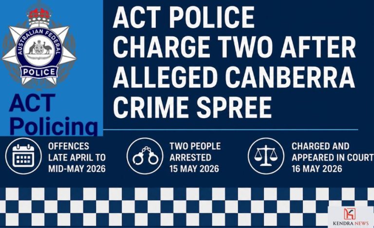 ACT Police Charge Two After Alleged Canberra Crime Spree