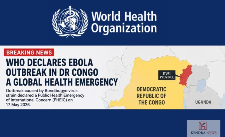 WHO Declares Ebola Outbreak in DR Congo a Global Health Emergency