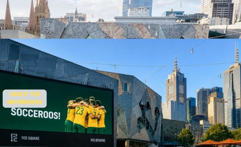 Fed Square To Screen Socceroos Matches After Government Intervention