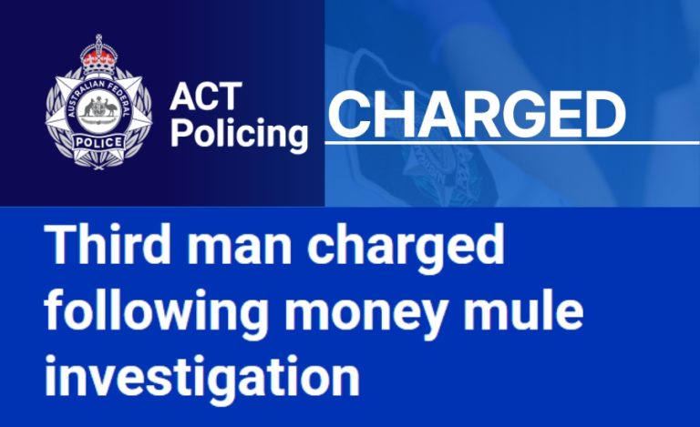 Third Man Charged in ACT Money Mule Investigation
