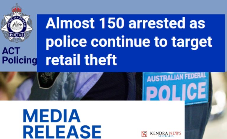 Almost 150 Arrested as ACT Policing Targets Retail Theft Across Canberra