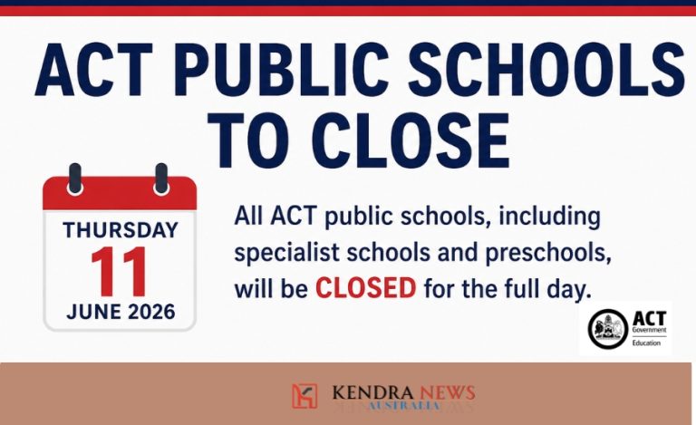 ACT Public Schools to Close on 11 June Amid Industrial Action
