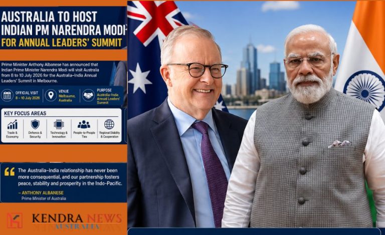 Australia to Host Indian Prime Minister Narendra Modi for Annual Leaders’ Summit