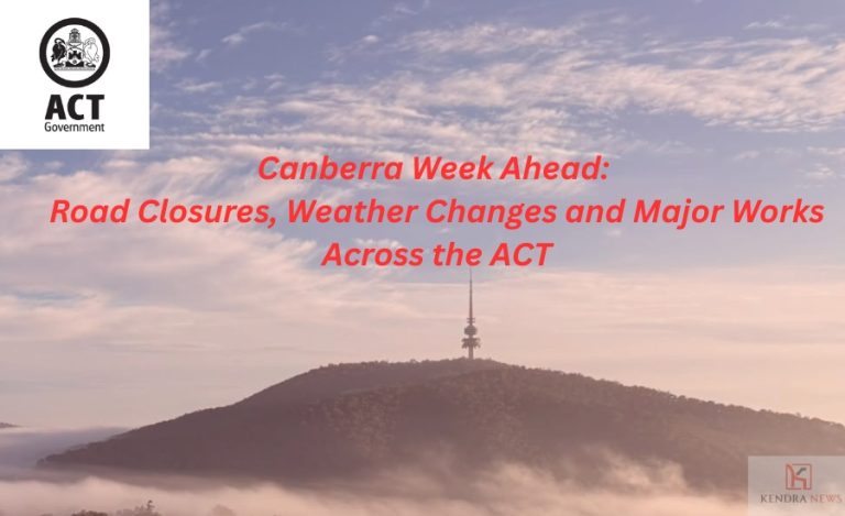Canberra Residents Face Road Closures and Changing Weather This Week