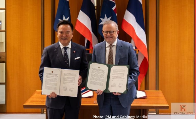 Australia and Thailand Strengthen Cooperation on Crime, Trade and Defence