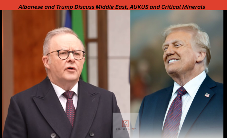 Albanese Speaks With Trump on Middle East, Pacific and AUKUS Cooperation