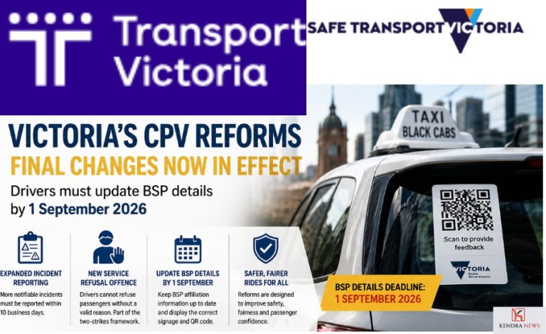 Victoria’s CPV Reforms: Drivers Must Update BSP Details by 1 September 2026