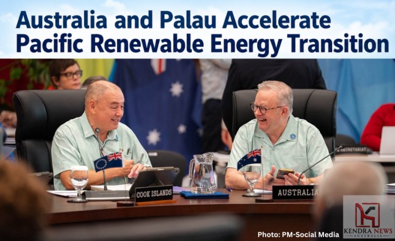 Australia and Palau Accelerate Pacific Renewable Energy Transition