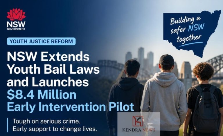 NSW Extends Youth Bail Laws and Launches $8.4 Million Early Intervention Pilot
