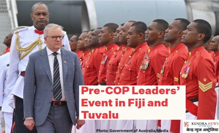PM Albanese heads to Fiji and Tuvalu for Pacific climate talks
